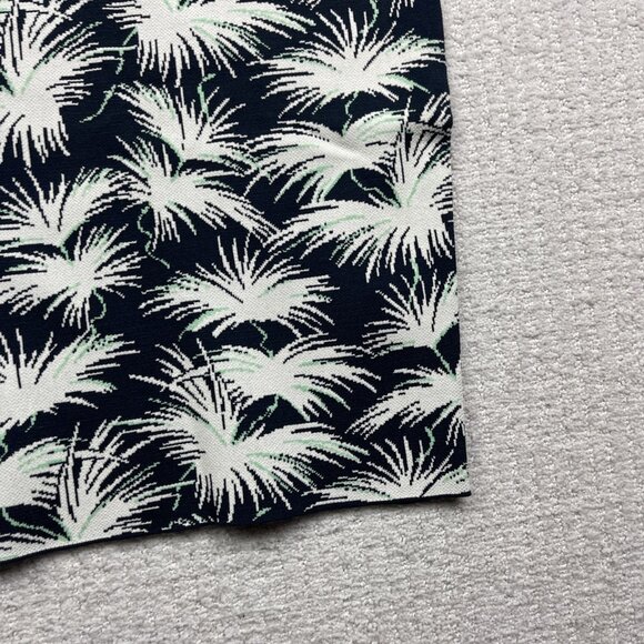 Rachel Roy Women's Skirt Size M Pixelated Palm Tree Floral AOP stretch Boho Mini - Picture 3 of 10